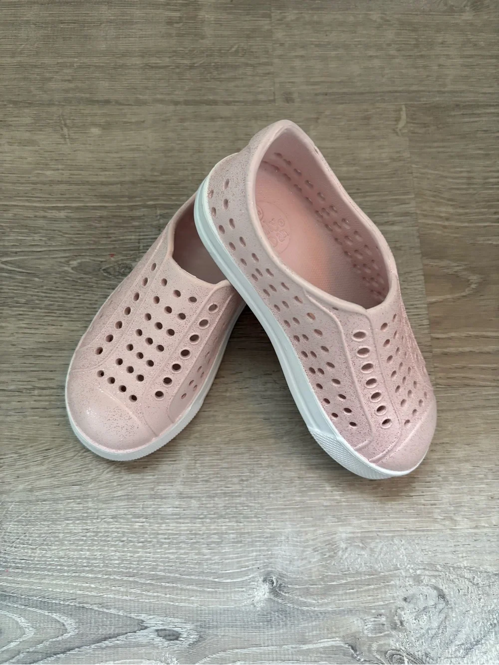 🩷 Lily+Dan Kids casual Shoes - Light Pink Slip-On~Size 11/12